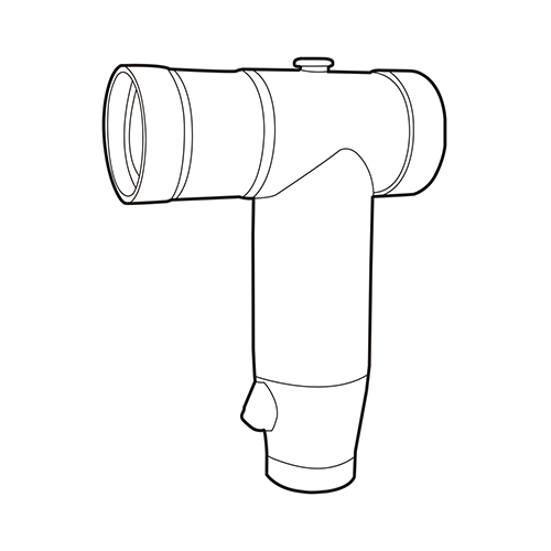 歐式前接頭<br>Separable Tee Connector